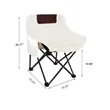 Foldable Outdoor Camping Chair With Side Pocket Storage | https://www.bestnamebadges.com