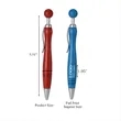 Spherical Pad Print Logo Ballpoint Pen | https://www.bestnamebadges.com