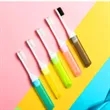 Folding Non-disposable Portable Travel Toothbrush | https://www.bestnamebadges.com