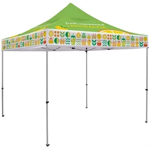 10' Premium Tent Kit with Vented Canopy Full-Bleed Dyesub