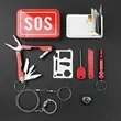 Wilderness Survival Tool Set Emergency Kit SOS Lifesaving | https://www.bestnamebadges.com