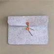 Felt A4 Document Storage Bag With Buttons | https://www.bestnamebadges.com