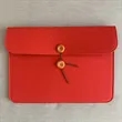 Felt A4 Document Storage Bag With Buttons | https://www.bestnamebadges.com