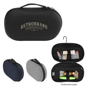 Jet Set Silicone Toiletry Bag | https://www.bestnamebadges.com