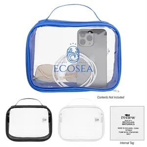 Camila Clear Toiletry Bag | https://www.bestnamebadges.com