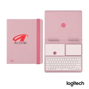 Logitech® Casa Pop-Up Desk | https://www.bestnamebadges.com