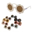 Flower-shaped Kids Sunglasses | https://www.bestnamebadges.com