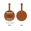 Leather Golf Tee Storage Bag Multi-Pack | https://www.bestnamebadges.com