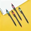 Custom Midnight Plastic Ballpoint Pens | https://www.bestnamebadges.com