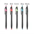 Custom Midnight Plastic Ballpoint Pens | https://www.bestnamebadges.com