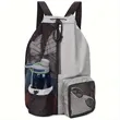 Swim Bag Mesh Drawstring With Wet Beach Backpack | https://www.bestnamebadges.com