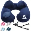Inflatable U Shape Travel Pillow Plane Rucksack In Stock | https://www.bestnamebadges.com