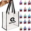 Transparent Stadium Tote Bag Work Concerts Travel Compliant | https://www.bestnamebadges.com