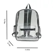 In Stock Large Clear Backpack School Book bag Heavy Duty | https://www.bestnamebadges.com