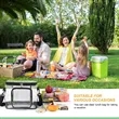 Clear Lunch Bag Plastic Transparent Tote Work Office Picnic | https://www.bestnamebadges.com