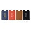 Vegan Leather Luggage Tag with Loop Strap | https://www.bestnamebadges.com