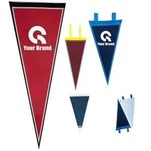 In Stock Personalized Custom Pennants Name Banner Flag Wall | https://www.bestnamebadges.com