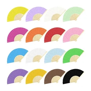 Bamboo Hand Held Folding Fan