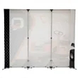 10' TRIGA Go Wall Single-Sided Kit | https://www.bestnamebadges.com