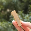 Dual-Tube High Frequency Emergency Survival Whistle Keychain | https://www.bestnamebadges.com