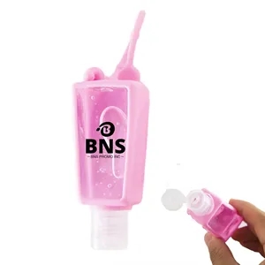 1 oz Mini Hand Sanitizer with Silicone Loop