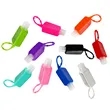 1 oz Mini Hand Sanitizer with Silicone Loop | https://www.bestnamebadges.com