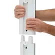 8'W x 8'H Astra Wall Kit | https://www.bestnamebadges.com