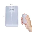 Pocket Credit Card Hand Sanitizer Spray | https://www.bestnamebadges.com