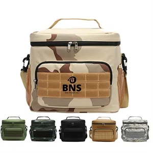 Tactical Waterproof Insulated Camouflage Lunch Bag