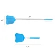 Retractable Stainless Steel Handle Fly Swatter | https://www.bestnamebadges.com