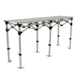 32"H x 77.5"W Pop-Up Table & Fitted Dye Sub Throw Kit | https://www.bestnamebadges.com