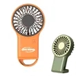 Portable Handheld Foldable Mini Silent Desk Fan with Hanger | https://www.bestnamebadges.com