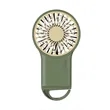 Portable Handheld Foldable Mini Silent Desk Fan with Hanger | https://www.bestnamebadges.com