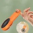 Portable Handheld Foldable Mini Silent Desk Fan with Hanger | https://www.bestnamebadges.com