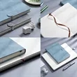 Simple A5 Business Notebook | https://www.bestnamebadges.com