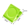 Strong Magnetic Metal Square Clip Note Holder | https://www.bestnamebadges.com
