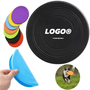 Custom Lightweight Soft Silicone Flying Disc For Outdoor