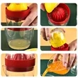 Manual Juicer Portable Squeezer Rotate Press In Stock | https://www.bestnamebadges.com
