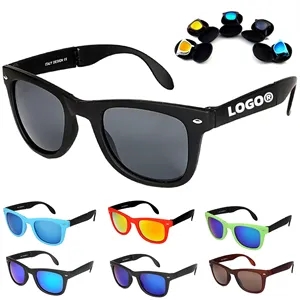Polarized UV Protection Sunglasses With Zippered Case