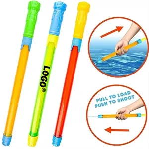 Colorful Long Tube Water Blaster Toy Outdoor Fun In Stock