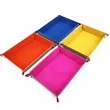 Foldable PU Leather Storage Tray For Desk Travel In Stock | https://www.bestnamebadges.com