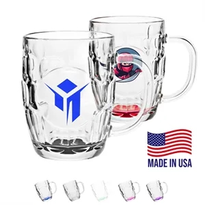 20 oz. ARC Britannia Durable glass Mugs | https://www.bestnamebadges.com