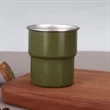 Stainless Steel Outdoor Camping Handle Cup | https://www.bestnamebadges.com