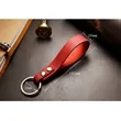 Leather Key Chain Strap | https://www.bestnamebadges.com