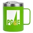 14 oz. Powder Coated Campfire Mug With Copper Lining | https://www.bestnamebadges.com