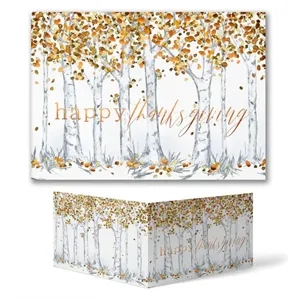 Fall Foiliage Thanksgiving Card