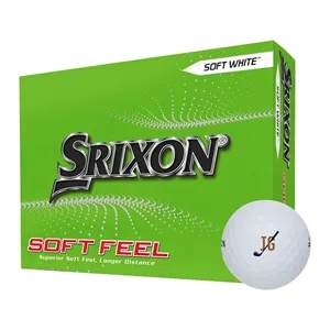 Srixon® 12 Pack Soft Feel Golf Balls | https://www.bestnamebadges.com