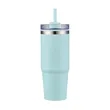 30oz. Dual Wall Stainless Steel & PP Tumbler with Clear Lid | https://www.bestnamebadges.com