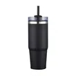 30oz. Dual Wall Stainless Steel & PP Tumbler with Clear Lid | https://www.bestnamebadges.com