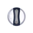 30oz. Dual Wall Stainless Steel & PP Tumbler with Clear Lid | https://www.bestnamebadges.com